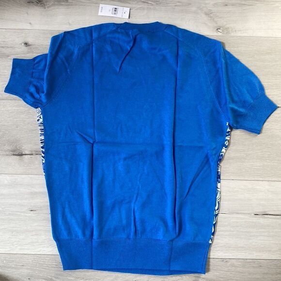 Ann Taylor Mixed Media Sweater XS‎ Blue NWT and in packaging - Picture 6 of 6